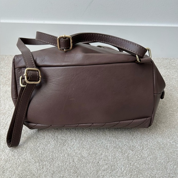 Simons genuine leather backpack taupe - Picture 10 of 16